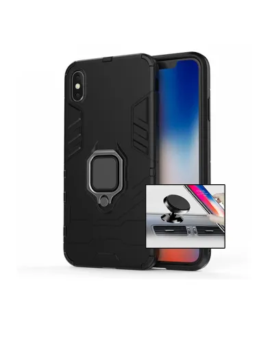 Kit Suporte Magnético + Capa Military para iPhone XS Max