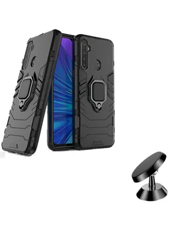 Kit Suporte Magnético + Capa Military para Realme 5