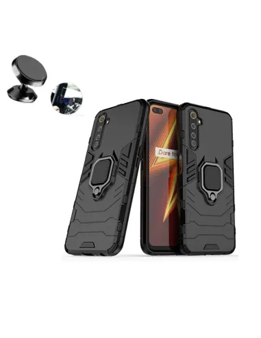 Kit Suporte Magnético + Capa Military para Realme X3