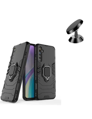 Kit Suporte Magnético + Capa Military para Realme X50 Pro