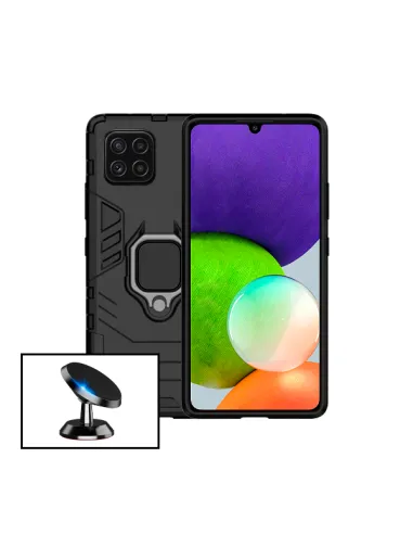 Kit Suporte Magnético + Capa Military para Samsung Galaxy A22