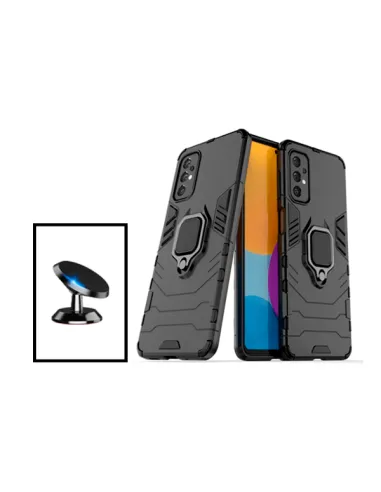 Kit Suporte Magnético + Capa Military para Samsung Galaxy A23 5G - Preto