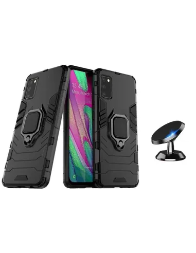 Kit Suporte Magnético + Capa Military para Samsung Galaxy A41