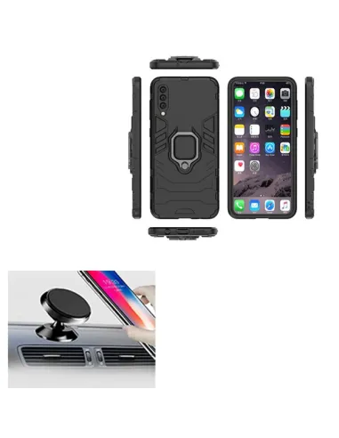 Kit Suporte Magnético + Capa Military para Samsung Galaxy A50s