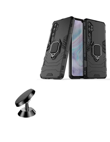 Kit Suporte Magnético + Capa Military para Xiaomi Mi Note 10 Lite