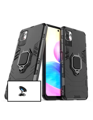 Kit Suporte Magnético + Capa Military para Xiaomi Redmi Note 11 4G