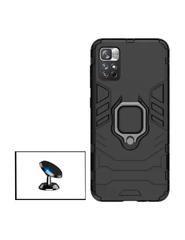 Kit Suporte Magnético + Capa Military para Xiaomi Redmi Note 11T 5G