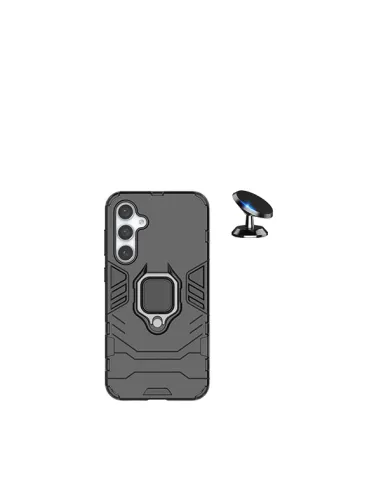 Kit Suporte Magnético + Capa Military  para Samsung Galaxy A05s - Preto