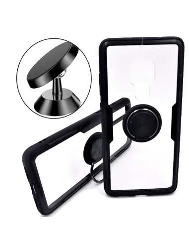 Kit Suporte Magnético + capa case 3X1 Clear Armor para Huawei Mate 20