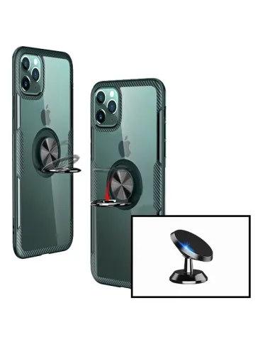 Kit Suporte Magnético + capa case 3X1 Clear Armor para iPhone 11