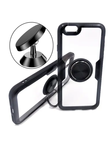 Kit Suporte Magnético + capa case 3X1 Clear Armor para iPhone 6 / 6S