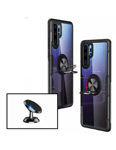 Kit Suporte Magnético + capa case 3X1 Clear Armor para Xiaomi Redmi Note 9