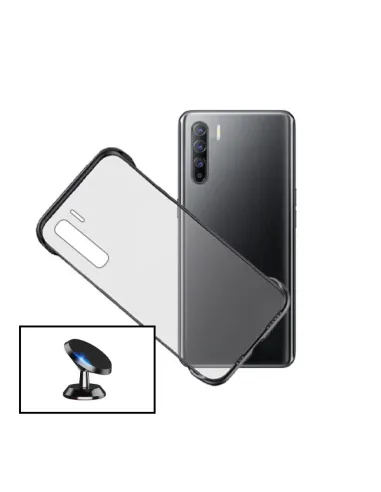 Kit Suporte Magnético + Capa Bumper para Oppo Reno3