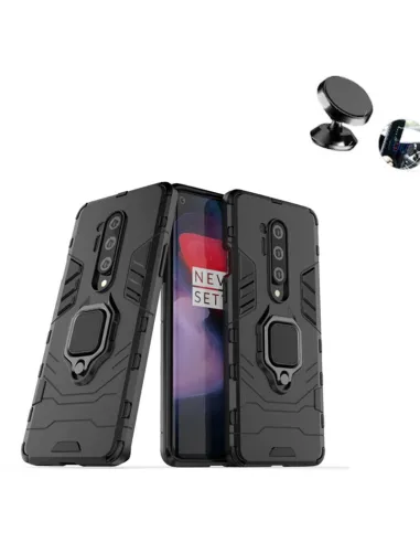 Kit Suporte Magnético + Capa Military  Defender 3x1 Anti-Impacto para OnePlus 8 Pro