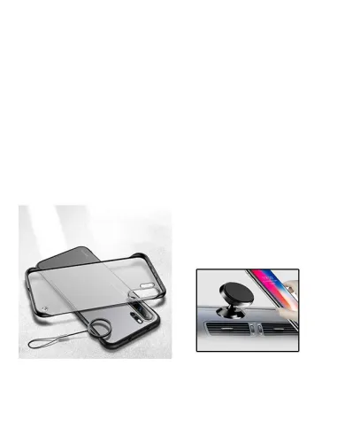 Kit Suporte Magnético + Capa Naked Bumper para Huawei P30 Lite