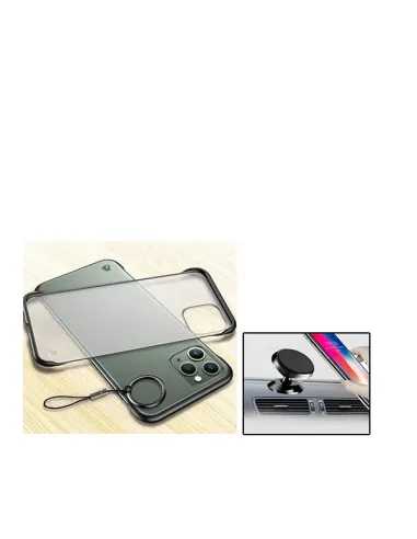 Kit Suporte Magnético + Capa Naked Bumper para iPhone 11 Pro Max