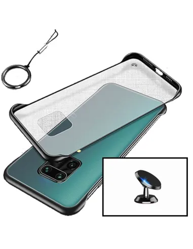 Kit Suporte Magnético + Capa Naked Bumper para Xiaomi Mi A3