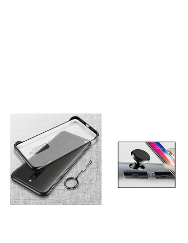 Kit Suporte Magnético + Capa Naked Bumper para Xiaomi Redmi 8