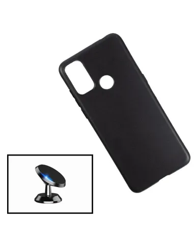 Kit Suporte Magnético + Capa Silicone Líquido para Alcatel 3L (2021)