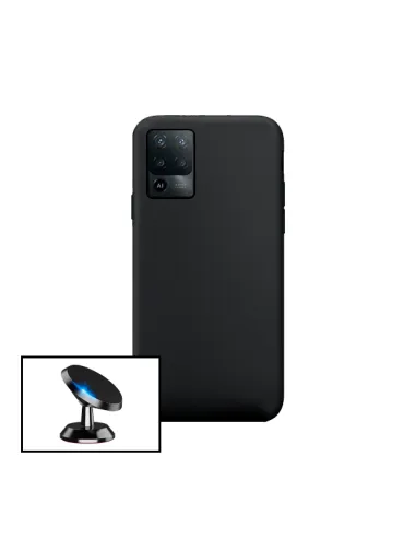 Kit Suporte Magnético + Capa Silicone Líquido para Oppo A94