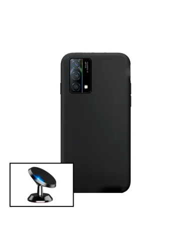 Kit Suporte Magnético + Capa Silicone Líquido para Oppo K9