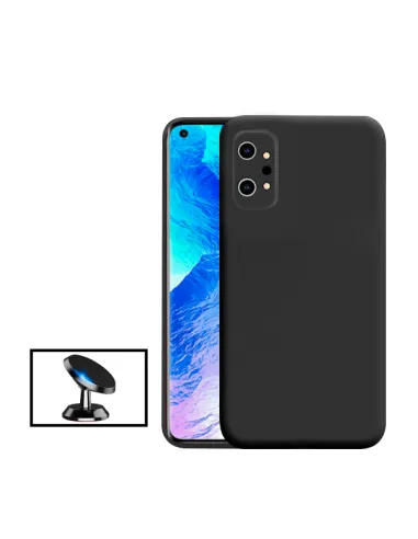 Kit Suporte Magnético + Capa Silicone Líquido para Realme GT Neo2