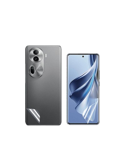 Kit Película Hydrogel Full Cover Frente e Verso Phonecare para Oppo Reno11 Pro - Transparente