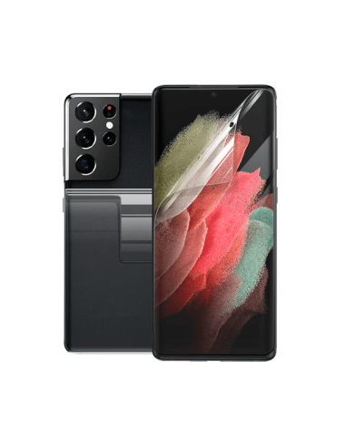 Kit Película Hydrogel Full Cover Frente e Verso Phonecare para Samsung Galaxy S24 Ultra 5G - Transparente