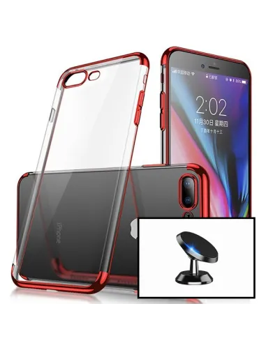 Kit Suporte Magnético + Capa SlimArmor para iPhone SE 2022 - Vermelho