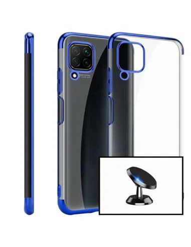 Kit Suporte Magnético + Capa SlimArmor para Samsung Galaxy A21s - Azul