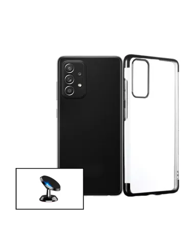 Kit Suporte Magnético + Capa SlimArmor para Samsung Galaxy A52 - Preto