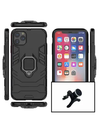 Kit Suporte Magnético Reforçado + Capa Military para iPhone 12 Pro