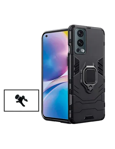 Kit Suporte Magnético Reforçado + Capa Military para OnePlus Nord 2 5G