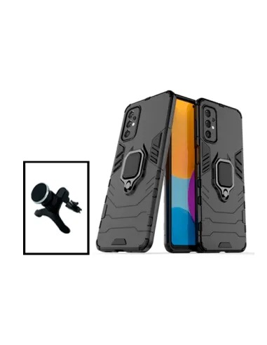 Kit Suporte Magnético Reforçado + Capa Military para Samsung Galaxy A33 5G - Preto