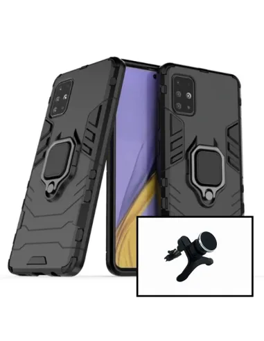 Kit Suporte Magnético Reforçado + Capa Military para Samsung Galaxy A51