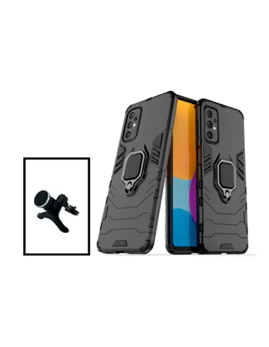 Kit Suporte Magnético Reforçado + Capa Military para Samsung Galaxy A53 5G - Preto