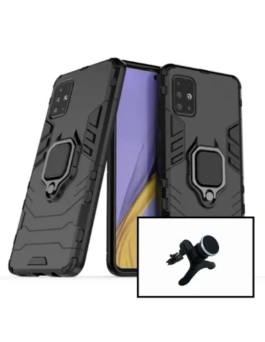 Kit Suporte Magnético Reforçado + Capa Military para Samsung Galaxy A71 5G