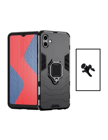 Kit Suporte Magnético Reforçado + Capa Military para Samsung Galaxy M13 5G - Preto