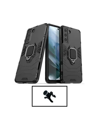 Kit Suporte Magnético Reforçado + Capa Military para Samsung Galaxy S22 5G