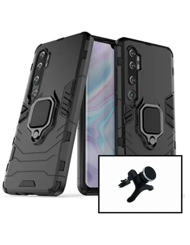 Kit Suporte Magnético Reforçado + Capa Military para Xiaomi Mi Note 10 Lite