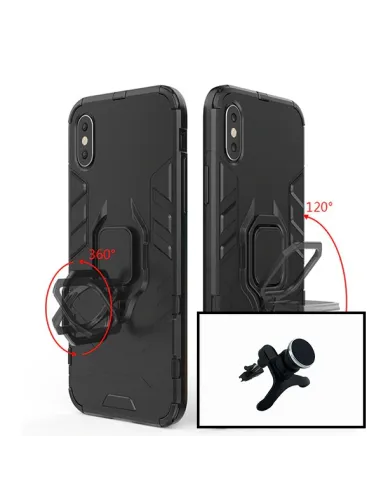 Kit Suporte Magnético Reforçado + Capa Military para Xiaomi Redmi 9A