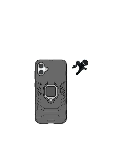 Kit Suporte Magnético Reforçado + Capa Military  para Samsung Galaxy A05 - Preto