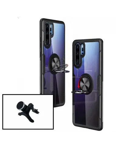 Kit Suporte Magnético Reforçado + capa case 3X1 Clear Armor para Huawei Honor 10