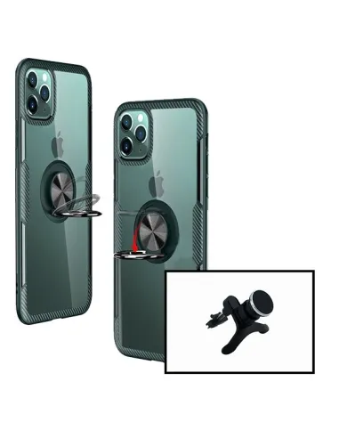 Kit Suporte Magnético Reforçado + capa case 3X1 Clear Armor para iPhone 11