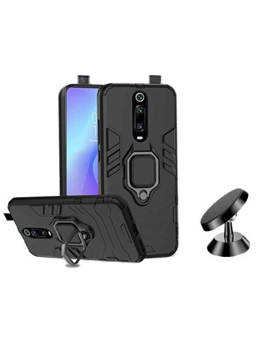 Kit Suporte Magnético de Carro + Capa 3X1 Military Defender para Xiaomi Mi 9T