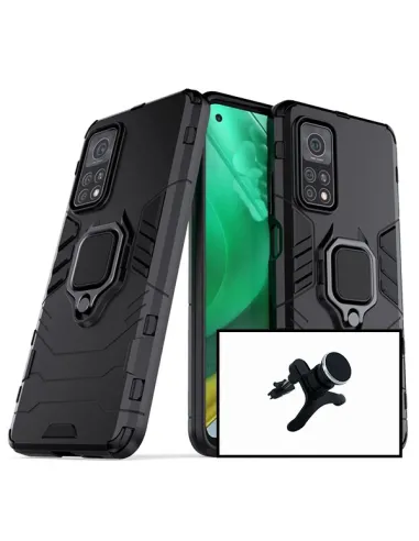 Kit Suporte Magnético Reforçado + Capa Military  Defender 3x1 Anti-Impacto para Xiaomi Redmi K30s