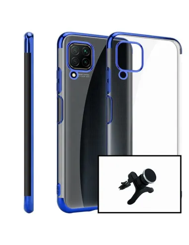 Kit Suporte Magnético Reforçado + Capa SlimArmor para Huawei P40 Lite - Azul