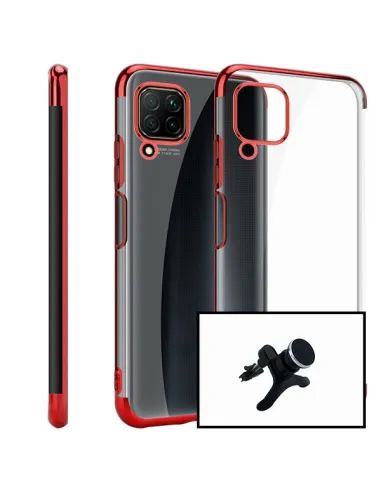 Kit Suporte Magnético Reforçado + Capa SlimArmor para Xiaomi Mi Note 10 Lite - Vermelho