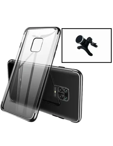 Kit Suporte Magnético Reforçado + Capa SlimArmor para Xiaomi Redmi Note 9 Pro - Preto