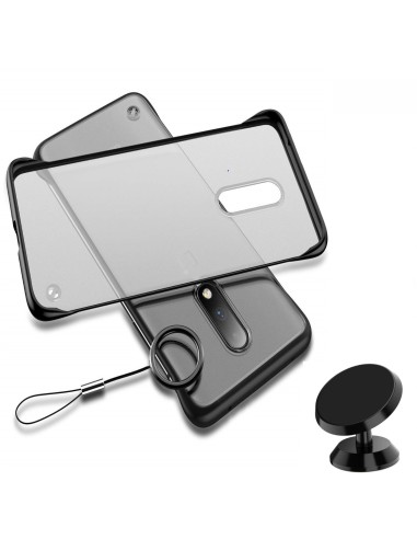 Kit Suporte Magnético de Carro + Capa Invisible Bumper para iPhone 11